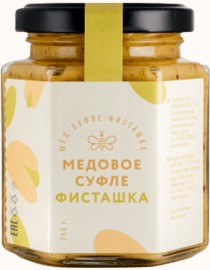 souffle honey medoviy dom with pistachio