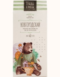 herbal tea  travy i pchyoly  novgorod 40 gr