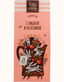 herbal tea  travy i pchyoly  with sea buckthorn and cherry 30 gr