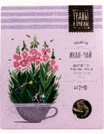 herbal tea  travy i pchyoly  willowherb 80 gr