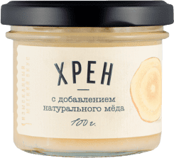 Horseradish with honey