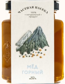 honey chastnaya paseka mountain 250 g